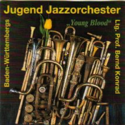 CD "Young Blood"
Landesjugendjazzorchester
Baden-Württemberg
compositions
"Cool Affair" and "Stones on Water"
Chaos CACD 8093-3 CD "Young Blood"
Landesjugendjazzorchester
Baden-Württemberg
compositions
"Cool Affair" and "Stones on Water"
Chaos CACD 8093-3